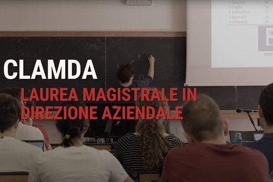 CLAMDA - Laurea Magistrale in direzione Aziendale