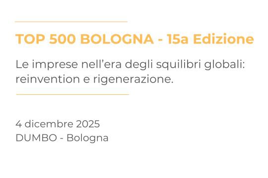 TOP 500 BOLOGNA - 15a Edizione
