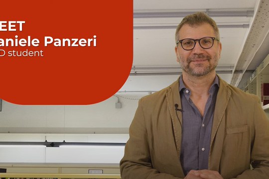 Meet Daniele Panzeri, PhD Student