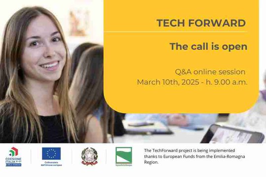 Candidature aperte per il Corso di Alta Formazione TECH FORWARD